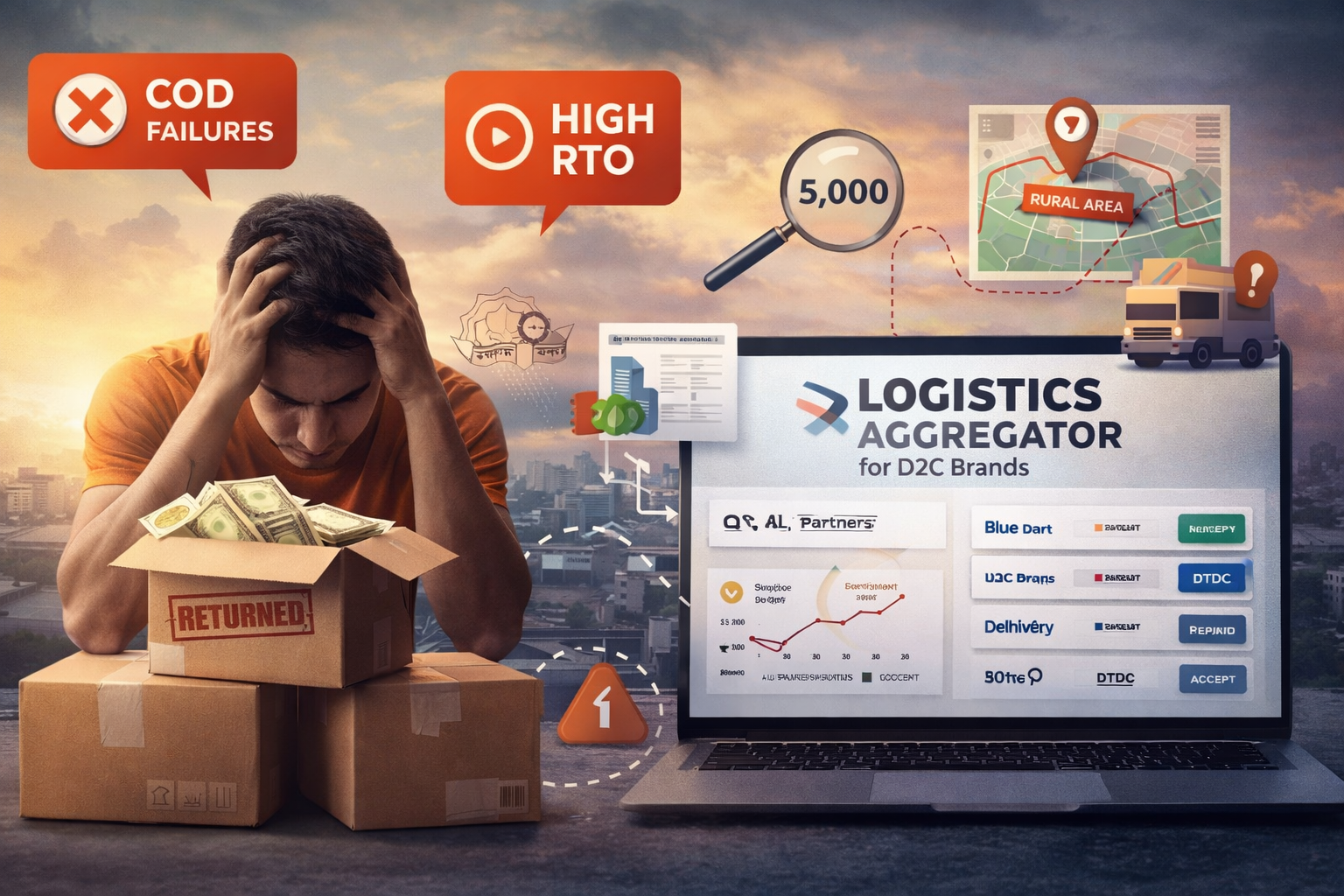 Effortlessly Managing COD Orders with Shipping Aggregators