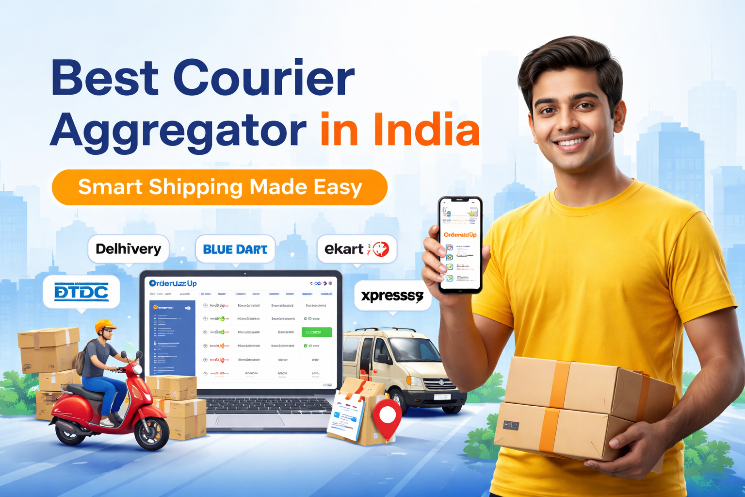Best Courier Aggregators in India (2026): Why OrderzUp Tops the List